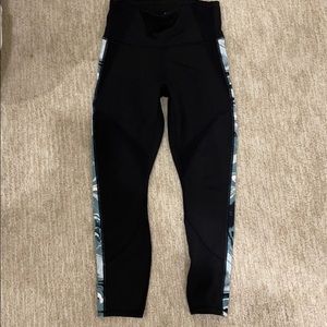 Athleta High Waisted cropped Leggings